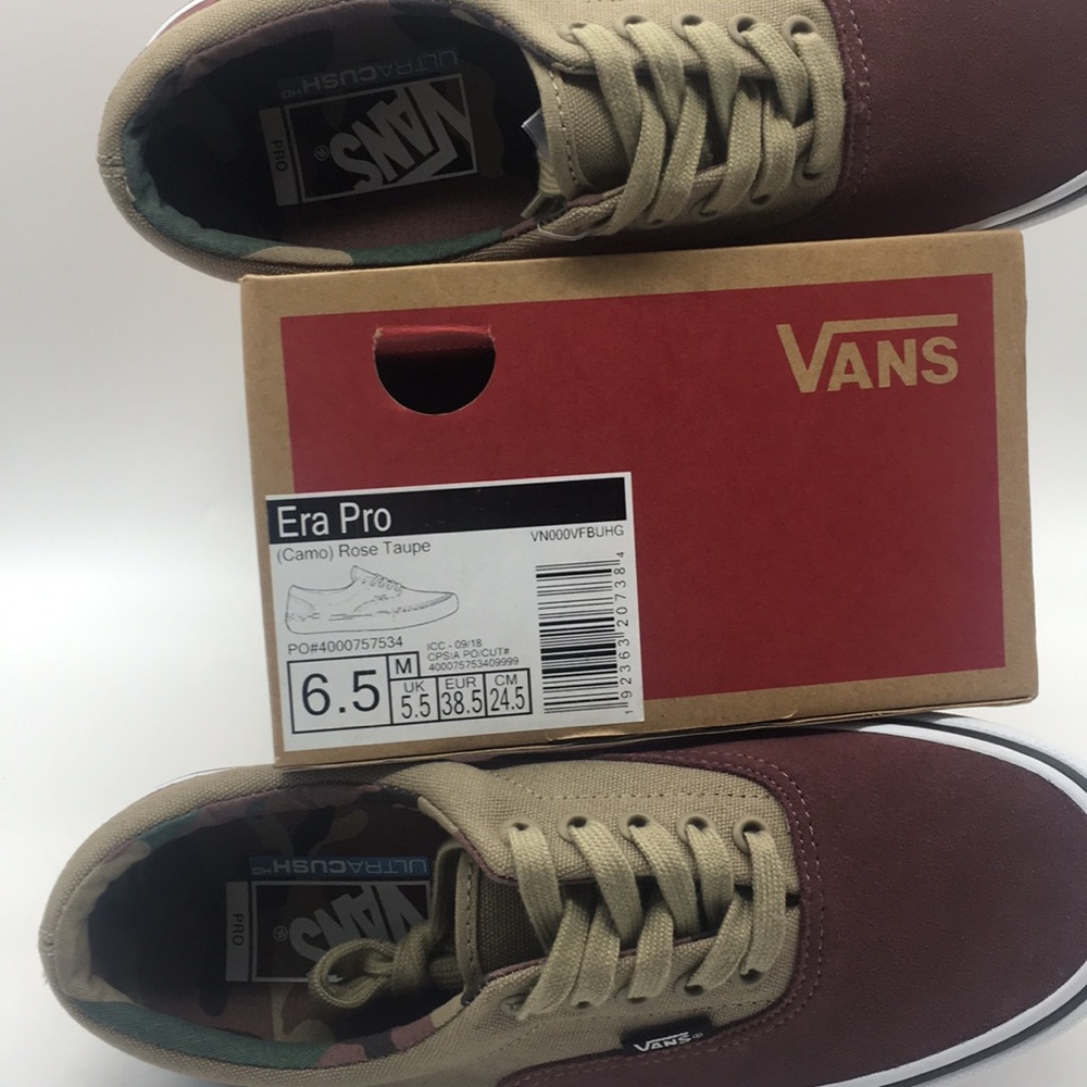 Vans Era Pro Camo Rose Taupe - Picture 8 of 8